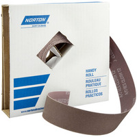 NORTON: 1-1/2 X 50 YDS ROLL EMERY CLOTH, 80 GRIT, ALUMINUM